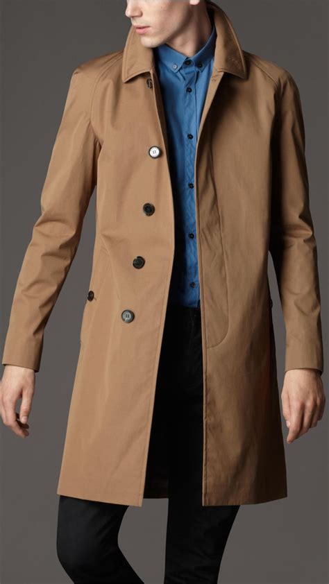 burberry mens rain coat